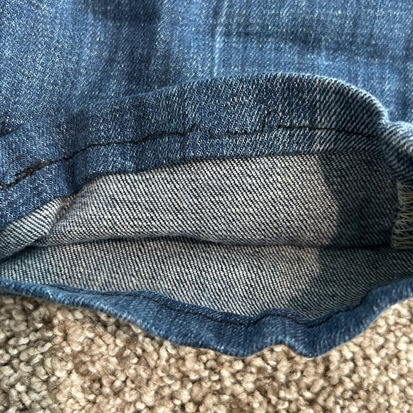 Citizens of Humanity by Jerome Dahan Size 28 Dark Blue Low Rise Straight Jeans - Picture 9 of 10